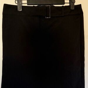 Classic Black Pencil Skirt
